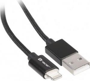 Kabel USB Tracer USB-A - Lightning 1 m Czarny (TRAKBK46274) 2