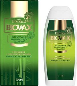 BIOVAX Bambus & Olej Avocado, intensywnie regenerujący szampon do włosów, 200 ml 1