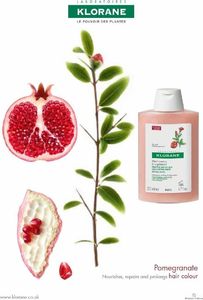 Klorane Szampon do włosów farbowanych Pomegranate 200 ml 3