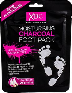 Xpel Body Care Charcoal Foot Pack Krem do stóp 1szt 1