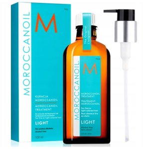 Moroccanoil Treatment Light Naturalny olejek arganowy do włosów cienkich i delikatnych 100ml 2