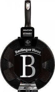 Patelnia Berlinger Haus wok Black Silver 28cm 2