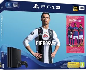 Sony PlayStation 4 Pro 1TB (CUH-7116B) + Fifa 19 2