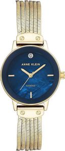 Zegarek Anne Klein AK/3220NMGB Złoty Niebieski (7456) 1