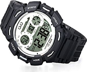 Zegarek Q&Q Zegarek Q&Q M148-005 Dual Time uniwersalny 4