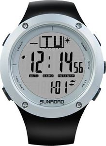 Zegarek sportowy sunroad Sunroad Fishing Watch, Juoda/Balta 1