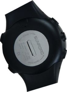 Zegarek sportowy sunroad Fishing WatSunroad Fishing Watch - Aktywny zegarek rekreacyjny i wędkarski ze zintegrowanym czujnikiem ciśnienia i temperatury SWISS. Można zapisać do 6 stref połowowych - rejestrowane jest ciśnienie powietrza, temperatura i głębo 2