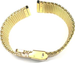 Diloy Bransoleta stalowa do zegarka Diloy MESH10-18-G 18 mm uniwersalny 3