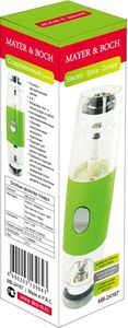 Młynek do przypraw Mayer&Boch Podwójny elektryczny młynek do soli i pieprzu Mayer & Bosh 2