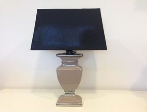 Lampa stołowa Lampa ceramiczna cappuccino H: 54 cm uniwersalny 1