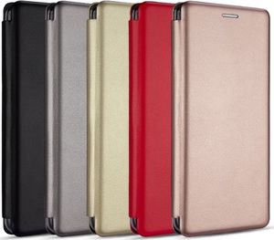 Etui Book Magnetic Huawei Mate 20 Pro różowo-złoty/rose gold 4