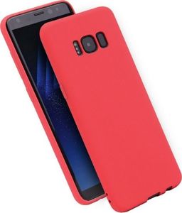 Etui Candy Samsung A750 A7 2018 czerwony /red 1