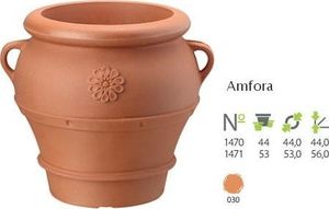 Donica amfora ogrodowa na taras TERAKOTA 53x53x56 uniwersalny 2