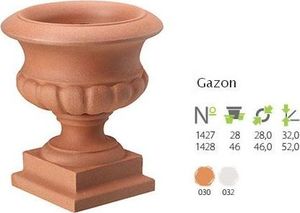 Donica gazon ogrodowy na taras TERAKOTA 46x46x52 uniwersalny 2