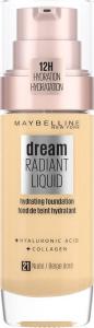 Maybelline  Podkład do twarzy Dream Radiant Liquid 21 Nude 30ml 1
