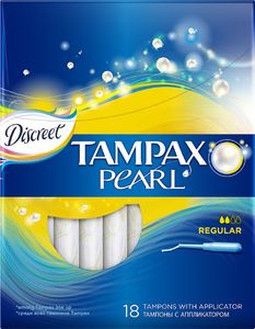 Tampax Tampony Pearl Regular 18 szt. 1