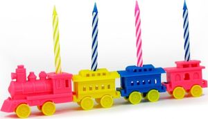 Torto žvakės traukinukas, 6 žvakutės ir 4 traukinukai 1