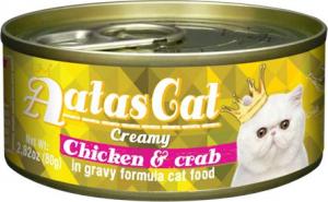 Brit Konserwa Aatas Cat Creamy Chicken & Crab 80g 1