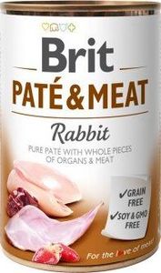Brit Karma w puszce Pasztet z królika i mięso 400 g 1
