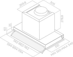 Okap Elica Boxin IX/A/60 4