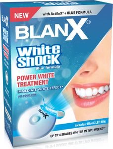 BlanX System wybielający White Shock pasta 50 ml+LED Bite 1