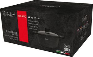 Bollire Bollire Milano puodas su dangčiu, 4,3 L 2