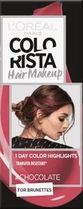 L’Oreal Paris Tymczasowy kolor włosów Colorista Hair Makeup Chocolate 1