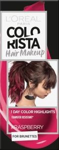 L’Oreal Paris Tymczasowy kolor włosów Colorista Hair Makeup Raspberry 1