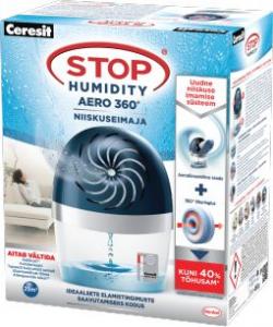 Henkel Pochłaniacz wilgoci Stop Humidity Aero 360° + tabletki 450g 1