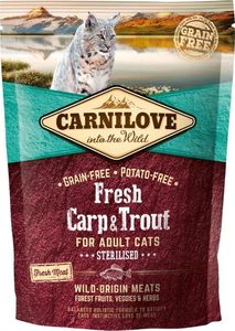 Animonda CARNILOVE CAT Fresh Carp & Trout Sterylised 400g 1
