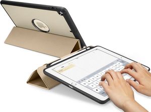 Etui na tablet Spigen Etui Spigen Smart Fold 2 Apple iPad 9.7 2017/2018 Gold uniwersalny 7