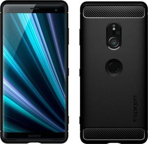 Spigen Nakładka Rugged armor do Sony Xperia XZ3 czarna 2