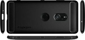 Spigen Nakładka Rugged armor do Sony Xperia XZ3 czarna 3
