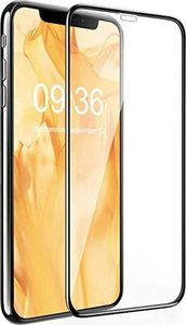 Rock Szkło hartowane Rock pełne full glue do Apple iPhone XR czarne uniwersalny 2