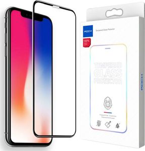 Rock Rock szkło z elastyczną ramką do Apple iPhone X/XS czarne uniwersalny 2
