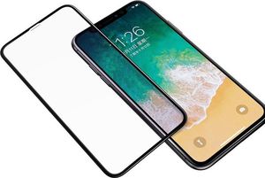 Rock Rock szkło z elastyczną ramką do Apple iPhone X/XS czarne uniwersalny 3