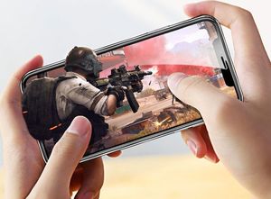 Rock Rock szkło z elastyczną ramką do Apple iPhone X/XS czarne uniwersalny 10