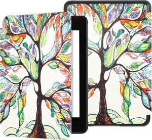 Pokrowiec Alogy Smart Case Kindle Paperwhite 4 Kolorowe drzewko 1