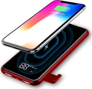 Powerbank Baseus Bracket Wireless Charger 8000mAh Czerwony 2