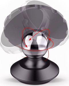 Cafele Uchwyt samochodowy Cafele magnetyczny uniwersalny czarny uniwersalny 3