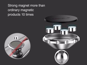 Cafele Uchwyt samochodowy Cafele magnetyczny uniwersalny czarny uniwersalny 9