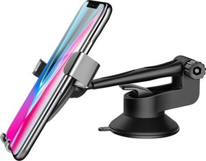 Rock Rock grawitacyjny uchwyt samochodowy na szybę deskę szary uniwersalny 2