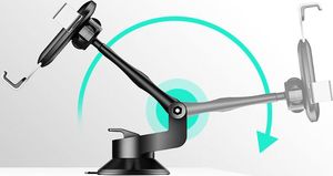 Rock Rock grawitacyjny uchwyt samochodowy na szybę deskę szary uniwersalny 3