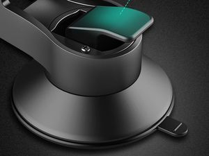 Rock Rock grawitacyjny uchwyt samochodowy na szybę deskę szary uniwersalny 8