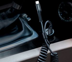 Kabel USB Baseus USB-A - USB-C 1 m Czarny (CATSR-01) 8