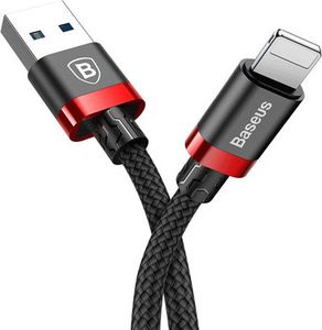 Kabel USB Baseus Kabel Baseus Golden Belt usb lightning iPhone 1,5m 2A czerwony uniwersalny 1