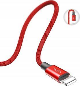 Kabel USB Baseus Baseus kabel Lightning - USB 2A 5m iPhone 6 7 8 X XS XR red uniwersalny 5