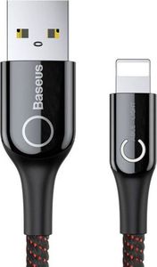 Kabel USB Baseus USB-A - Lightning 1 m Czarny (058880) 1