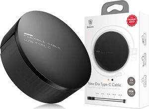 Kabel USB Baseus Baseus kabel zwijany usb-c New era 2A 0,9m czarny uniwersalny 6