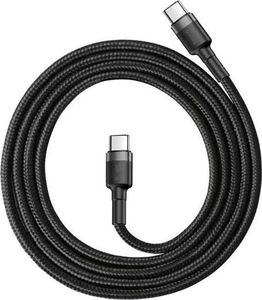 Kabel USB Baseus USB-C - USB-C 1 m Czarny (CATKLF-GG1) 2